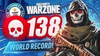 WORLD RECORD! 138 KILL GAME in CoD WARZONE! (35 SOLO KILLS)
