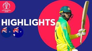 Boult Hat-Trick! | Australia vs New Zealand - Match Highlights | ICC Cricket World Cup 2019