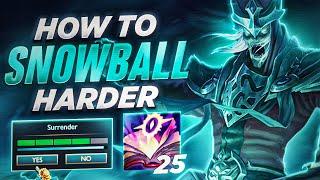 Rank 1 Karthus Teaches YOU How to SNOWBALL HARDER!! (1v9 Ranked Games in 15 Minutes)