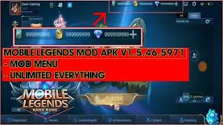 Mobile Legends Mod Apk v1.5.46.5971 MOD Menu Unlimited Everything