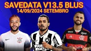 SAVEDATA V13.5 BLUS 14/09/2024 SETEMBRO BRASILEIRÃO E EUROPEUS TOTALMENTE ATUALIZADOS SÓ TEM UM SÓ 