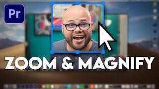 Zoom, Magnify, or Highlight Screen Recordings - Premiere Pro