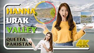 Hanna Urak Valley Quetta Pakistan: Amazing 4K Video of the Snowy Mountains