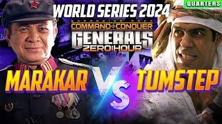  LIVE | C&C Generals Zero Hour World Series 2024 | Marakar vs Tumstep | Quarter Final