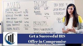 IRS - Offer in Compromise Example