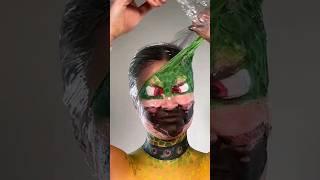 Satisfying SFX makeup removal compilationmox.21 #shorts