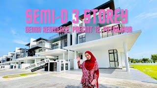 HOUSE TOUR 24 I SEMI D 3 STOREY SENNA RESIDENCE PRECINT 12 PUTRAJYA