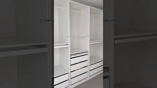 3 THINGS I DONT REGRET DOING WITH MY IKEA PAX WARDROBE #ikea #ikeapax