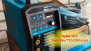 [ Tools ]  Обзор и первое испытание Tesla Weld TIG 253 AC/DC