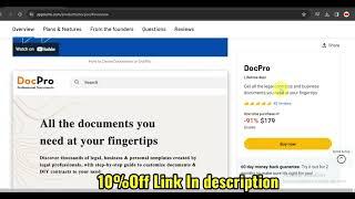 DocPro Review, Demo + Tutorial I Get contracts and business documents you need at your fingertips