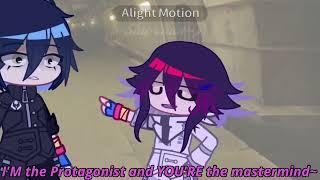 DRV3 Chapter 5 "mastermind" reveal, but Kokichi is bad at acting (TW: Shaking)(+ Saiouma):