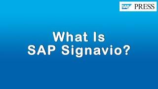 What Is SAP Signavio?