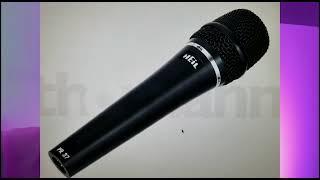 Heil Sound PR 37 Dynamic Microphone in a live situation in a club ,