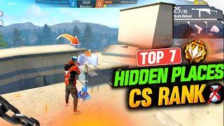 CS RANK HIDDEN PLACES IN BERMUDA MAP || CS RANK TIPS AND TRICKS || RANK PUSH TIPS AND TRICKS IN SOLO