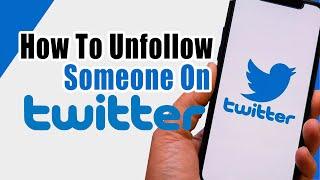 How To Unfollow Someone On Twitter Android