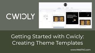 Getting started with Cwicly: Creating Theme Templates