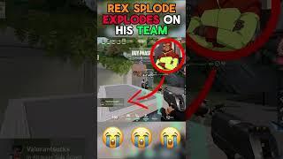 REX SPLODE EXPLODES ON HIS TEAM