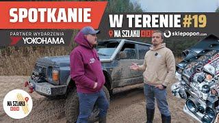 Patrol z silnikiem V8 od Mercedesa oraz 4runner i trudne podjazdy! - Spotkanie w terenie #19