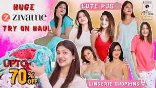 My New *CUTE* PJs 70% OFF‼️New Collection, Zivame Lingerie, Shapewear | Manasi Mau