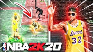 NEW MOVE ON MY 2-WAY SLASHING PLAYMAKER IS UNSTOPPABLE ON NBA 2K20! BEST BUILD & JUMPSHOT NBA 2K20