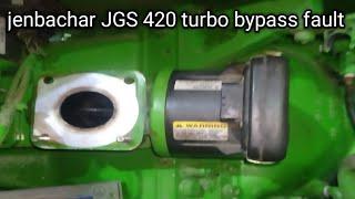 Jenbachar Engine JGS 420 turbo bypass fault