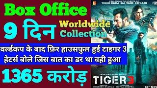 Tiger 3 Box Office Collection | Tiger 3 8th Day Collection, Tiger 3 9th Day Collection Worldwide,