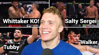 My UFC Saudi Arabia Recap. Whittaker SLEEPS Ikram & Sergei Pavlovich Gets Fraud Checked BADLY