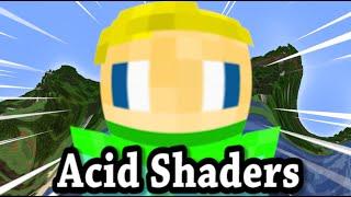 The WORST Shaders pack on MINECRAFT