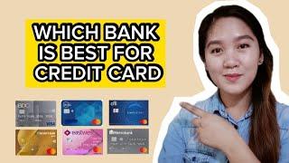 BEST BANK FOR CREDIT CARD ( BASED ON MY EXPIRENCE )  #TALKED #creditcard
