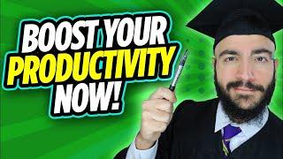 How To Boost Your Productivity In 2024 | Boost Productivity With Navigating Academia