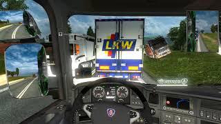 (#4) ETS2 Multiplayer Idiots, Fails, & Funny Moments | I Almost Tip Over!