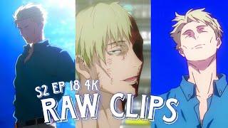 Nanami's Death Raw Clips 4k | Jujutsu Kaisen | S2EP18 ( Anime Raw Clips )