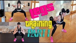 WORKOUT of The WEEK ! Quads & Glutes EPISODE 1!#