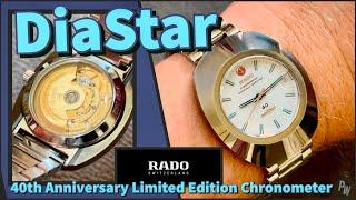 Rado DiaStar 40th Anniversary Chronometer (Ref. 636.0557.3) — Limited Edition — Master of Materials