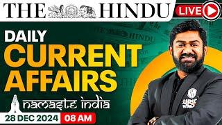 28 Dec 2024: Current Affairs Today | The Hindu Newspaper Analysis | Daily Current Affairs