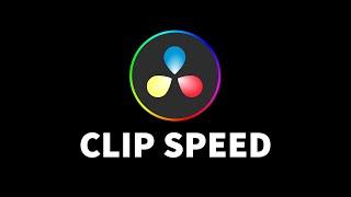 How To Adjust Clip Speed | DaVinci Resolve 18 Tutorial