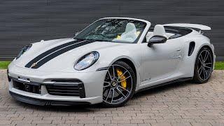 2023 Porsche 911 (992) Turbo S Cabriolet - Crayon - Walkaround | Romans International