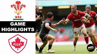 Wales vs Canada HIGHLIGHTS | Rugby Highlights 2021