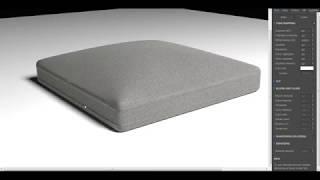 моделирование подушки для дивана в 3ds max