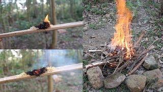 Primitive Technology: 3 Ways to Make Fire