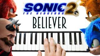 SONIC 2  Believer - Film Müziği || Melodika Notaları