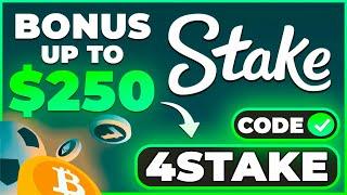 STAKE PROMO CODE: "4STAKE" up to $250 FREE DEPOSIT DEPOSIT & STAKE US PROMO CODE FREE $25 (review)