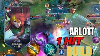 Arlott 1 Hit Build + Sky Piercer: Tips and Tricks for Success️MOBILE LEGENDS