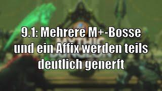 Patch 9.1: Mehrere Bosse und ein M+-Affix werden generft [World of Warcraft: Shadowlands]