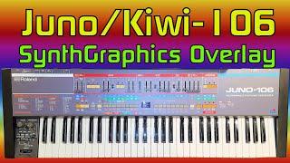 Installing the SynthGraphics Panel Overlay for the Kiwi-106