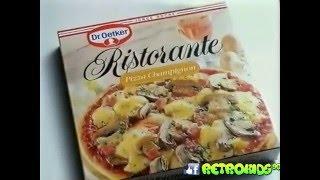 Dr Oetker Ristorante Pizza - 90er Werbung Retro