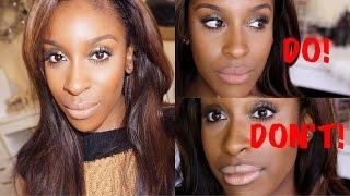 Top NUDE Lips for WOC//DO's & DON'Ts! #thepaintedlipsproject