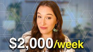 These 3 AUTOMATED SIDE HUSTLES make $2,000+/week 