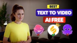 Best FREE AI Text To Video Generator | Better Then Invideo AI and Pictory Ai