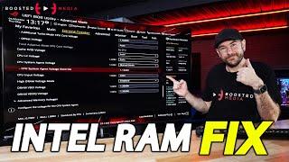 RAM Won't Run XMP Advertised Speed? WATCH THIS!